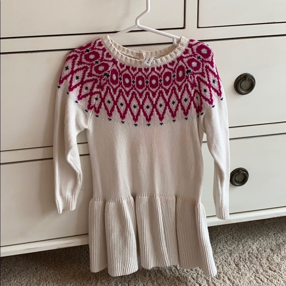 Janie and Jack sweater dress Girls Size 3